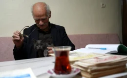 73 yaşındaki öğrenci Veysel Gider, kitabını bastıramıyor