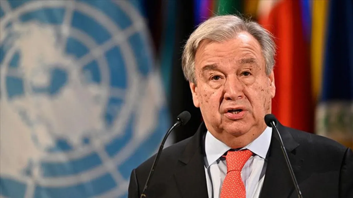 Guterres’ten Filistinlilerin durumu için “Cehennem” benzetmesi