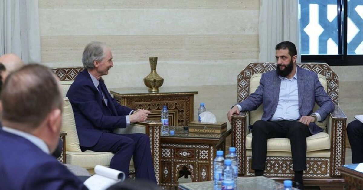 BM Suriye Özel Temsilcisi Pedersen, Şam’da HTŞ lideri Şera’yla görüştü
