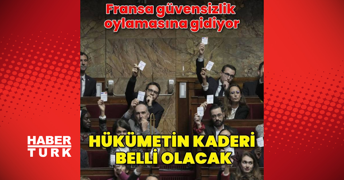 Fransa’da hükûmetin kaderi 4 Aralık’ta belli olacak