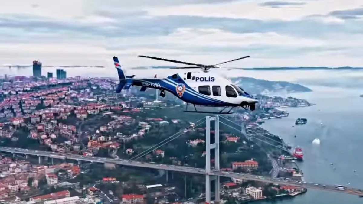 İstanbul Emniyeti’nden film gibi yılbaşı klibi… Havada, karada, denizde “Huzur” ve “Güven” mesajı verdiler