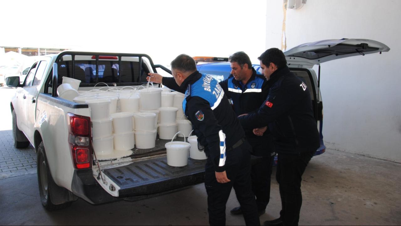 Şanlıurfa’da sağlıksız 500 kilogram yoğurt ele geçirildi