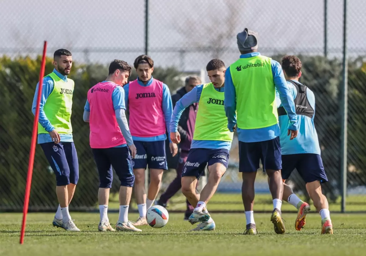Trabzonspor İskenderunspor Maçına Hazırlanıyor
