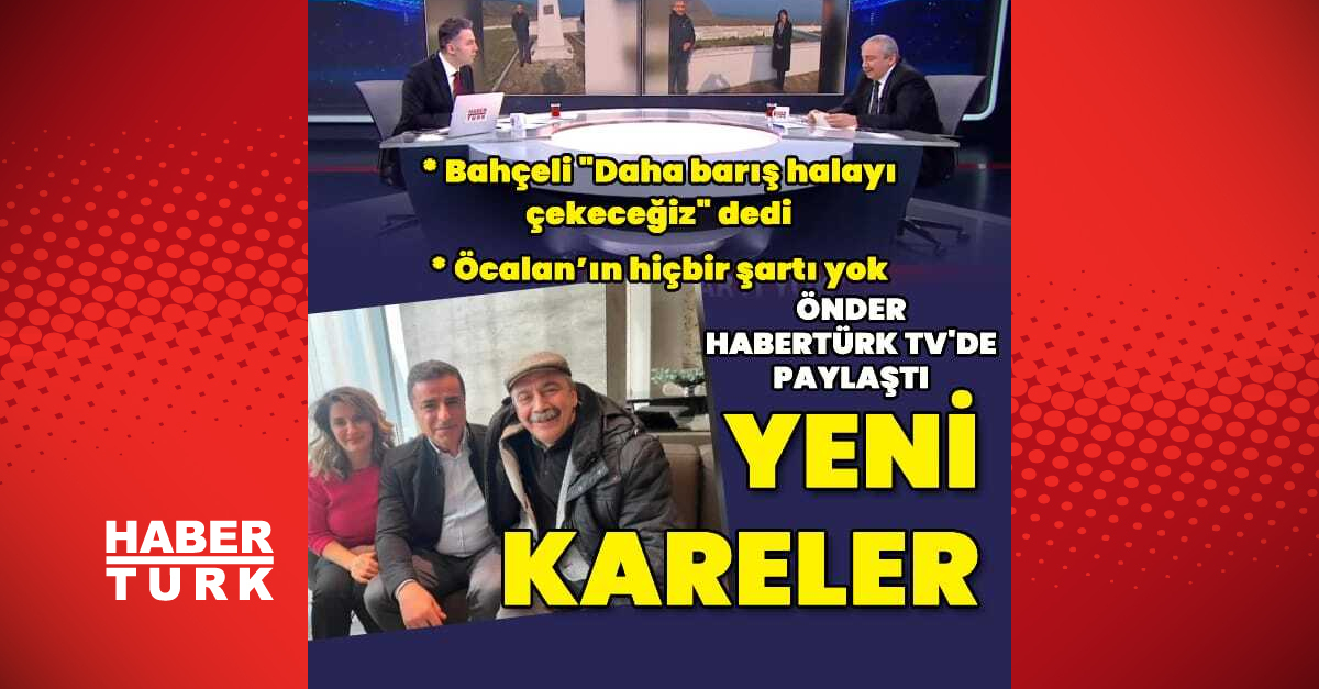 DEM Milletvekili Sırrı Süreyya Önder’den Habertürk’e açıklamalar